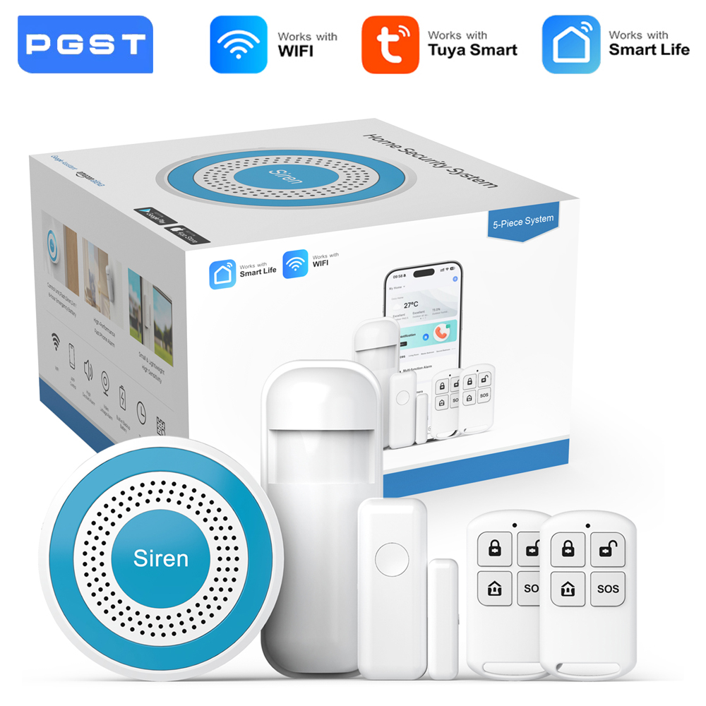 Home Automation Tutorial - PGST WiFi Smart Life Alarm Beveiligingssysteem
