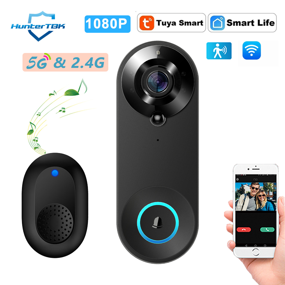 Smart Doorbell Wired - 5G 2.4G WiFi Video Deurbel 1080P