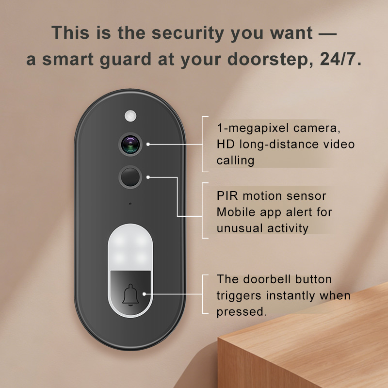 Tuya 1080P HD Draadloze WiFi V - Smart Doorbell Wired recensie en prijs