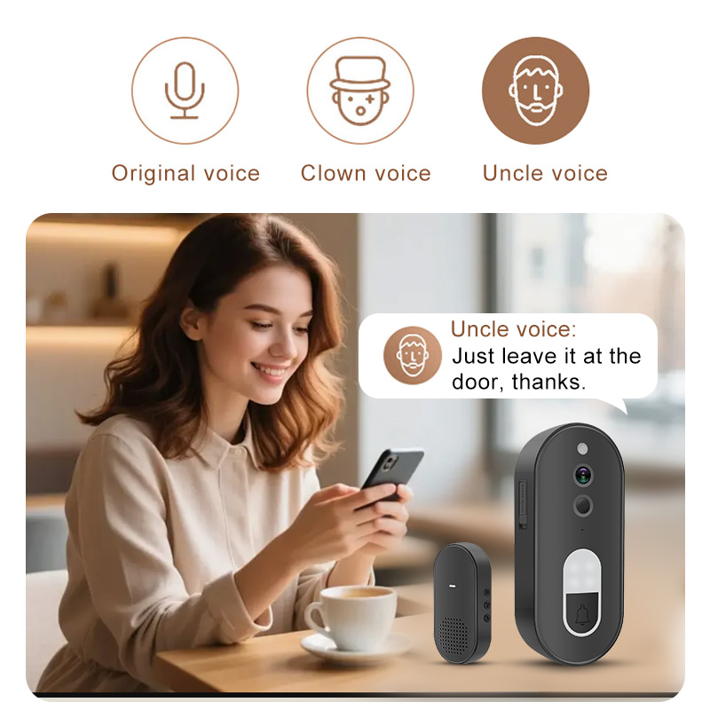 Tuya 1080P HD Draadloze WiFi V - Smart Doorbell Wired recensie en prijs