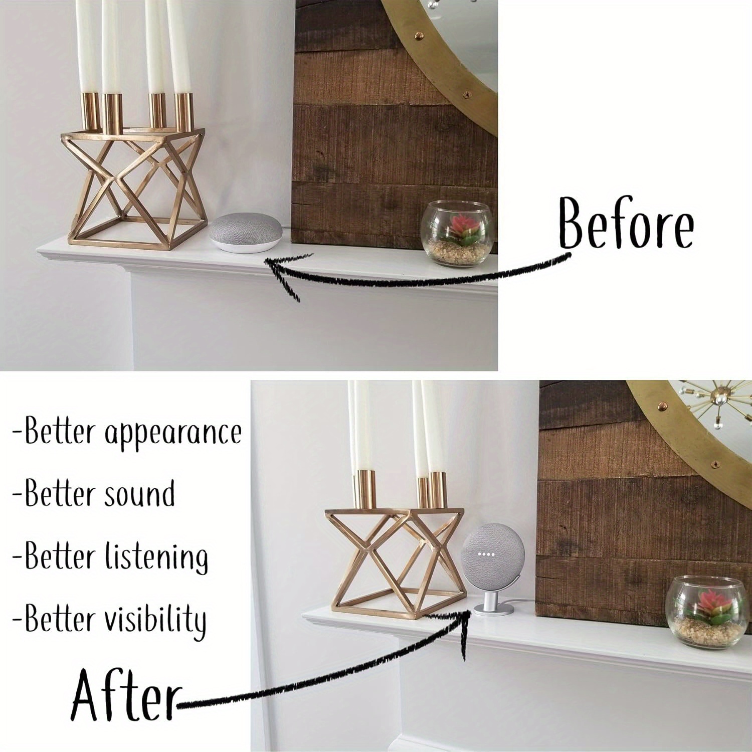 Mini Smart Speaker Display Sta - Google Speaker Nest Audio recensie en prijs