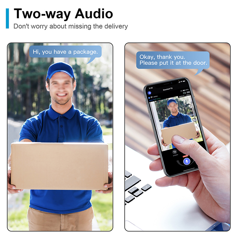 WiFi Smart Video Deurbel Camer - Smart Doorbell Wired recensie en prijs