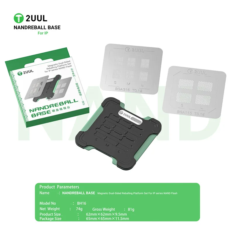2UUL BH16 NANDREBALL BASE Magn - Tasmota Flash Tool recensie en prijs