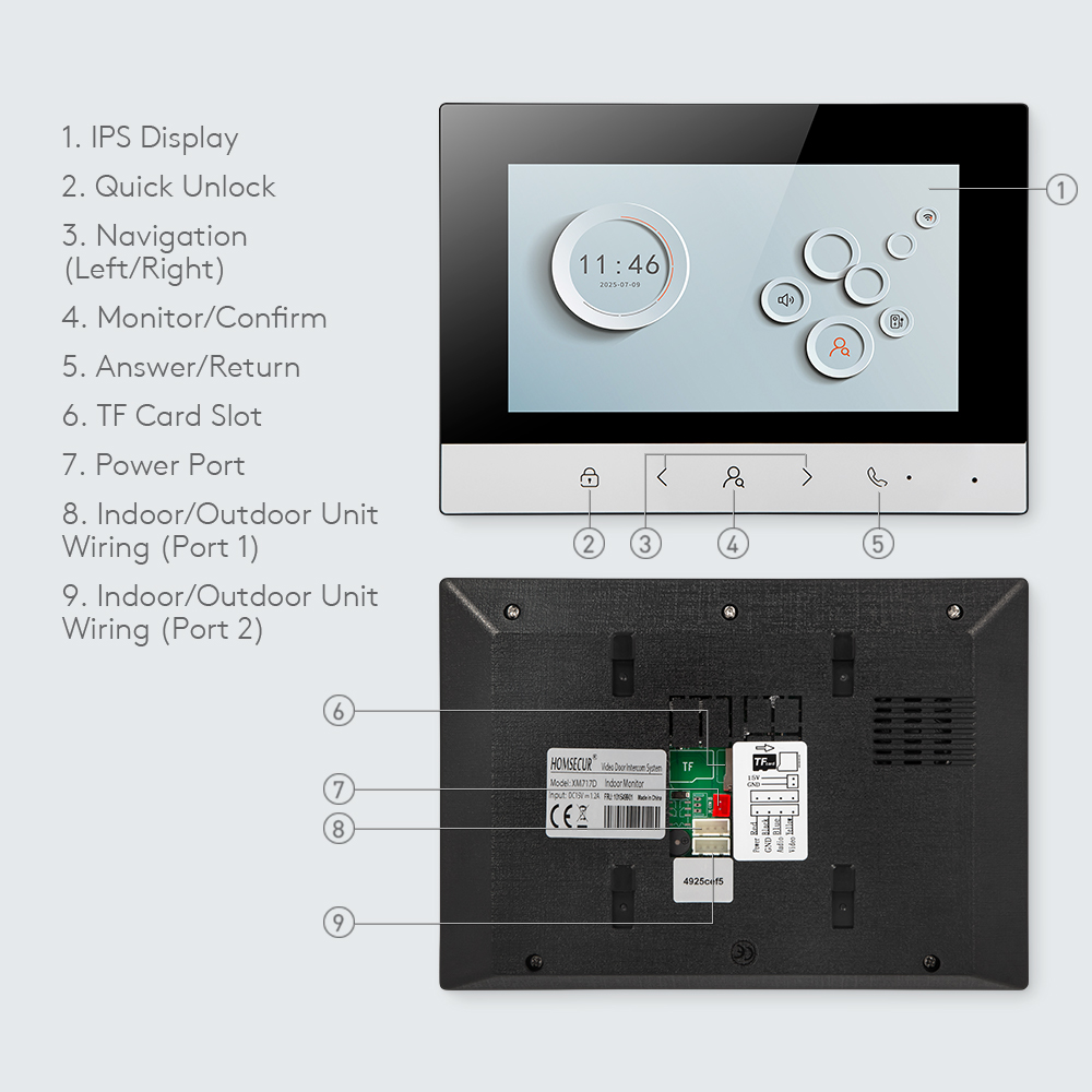 Tuya Smart WIFI Binnenmonitor  - Smart Doorbell Wired recensie en prijs