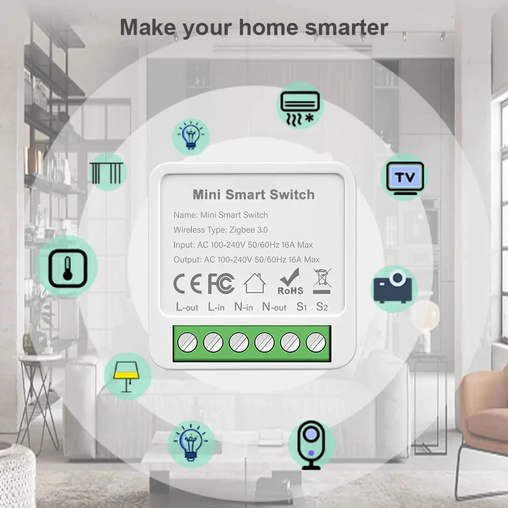 WiFi Zigbee Smart Switch Modul - Home Automation Systems Diy recensie en prijs