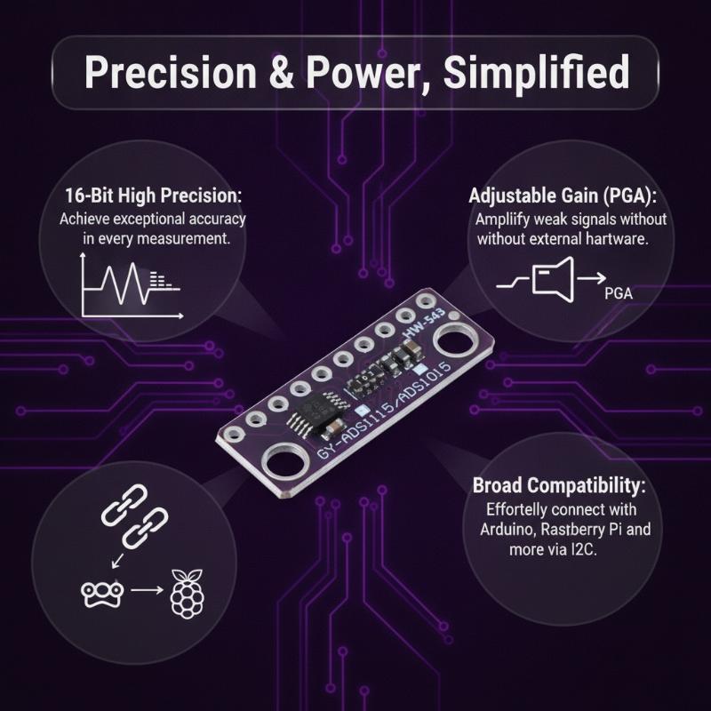 ADS1115 Instelbare Versterking - Home Automation Systems Diy recensie en prijs