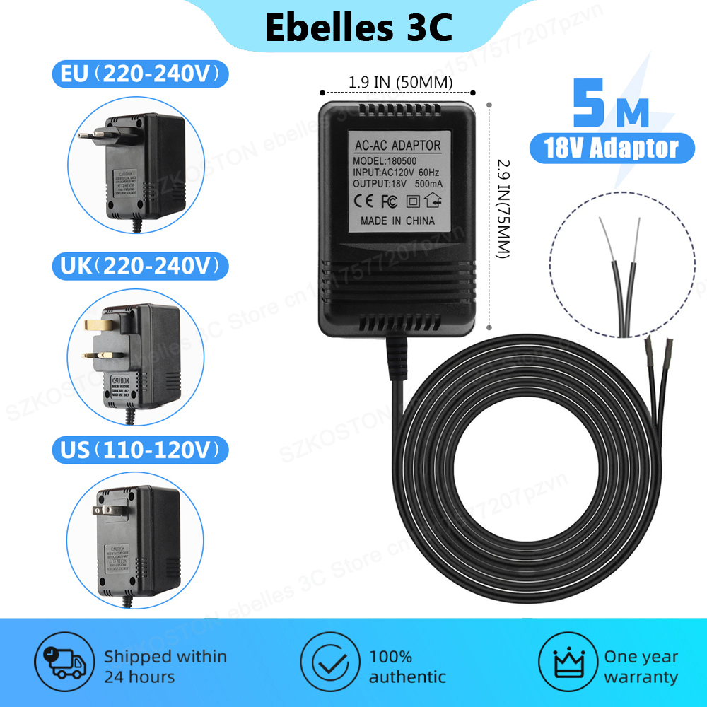 18V AC Transformator Oplader v - Smart Doorbell Wired recensie en prijs