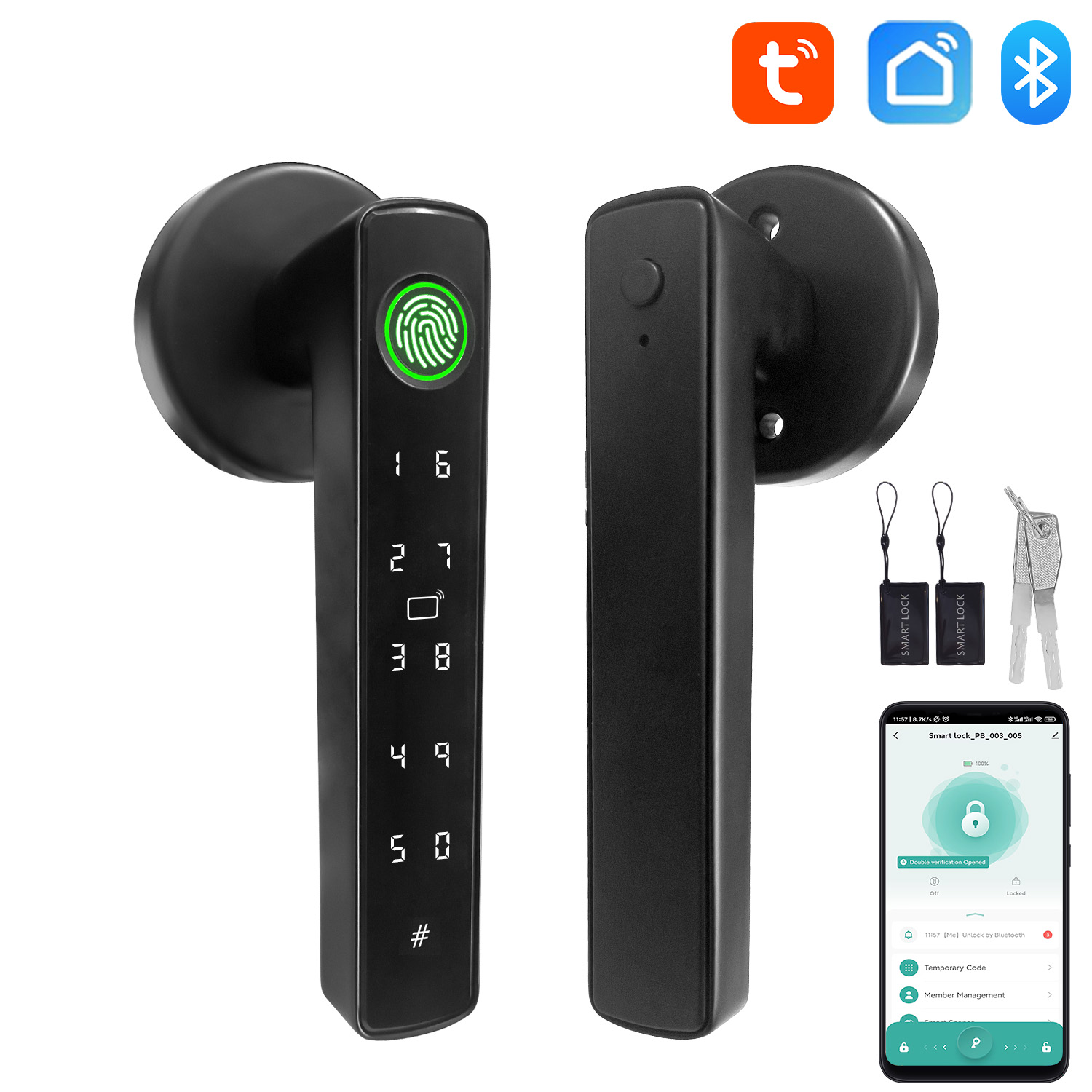 Tuya Smart Bluetooth-deurslot  - Home Automation Tutorial recensie en prijs
